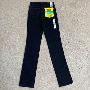 Wrangler Cowboy Cut Slim Fit Jeans 30x38 Shadow Black Denim 936WBK NWT